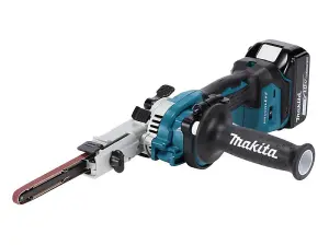 MAKITA DBS180RTJ 18v Belt sander 9 x 533mm belt