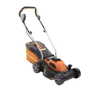 Yard Force 40V 32cm Cordless Lawnmower with 2.5Ah Lithium-Ion Battery & Quick Charger LM G32