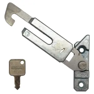 Res-Lok Concealed Window Restrictor Child Lock Key Locking Right & Left Hand Pair