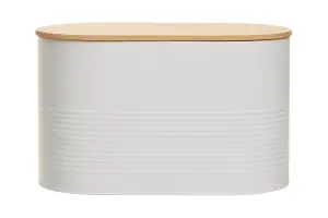 Maison by Premier Alton White Bread Bin