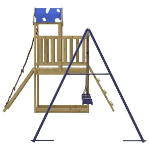 Berkfield Outdoor Playset Impregnated Wood Pine