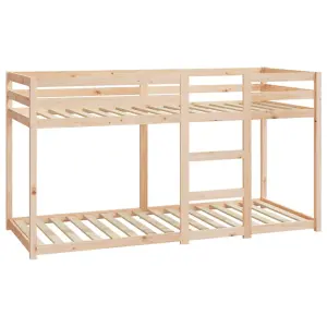 Berkfield Bunk Bed 80x200 cm Solid Wood Pine