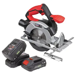 Sealey 20V SV20 Series Diameter 150mm Circular Saw Kit - 2 Batteries CP20VCSKIT