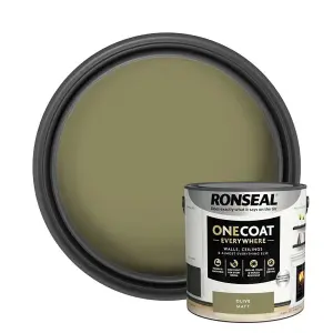 Ronseal One Coat Evrywhere Matt Paint 2.5L  Olive