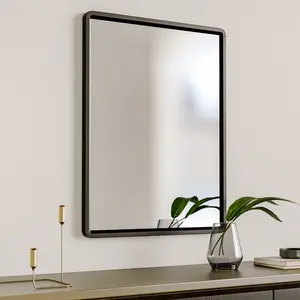 Harijan Metal Flat Wall Mirror 70cm x 50cm