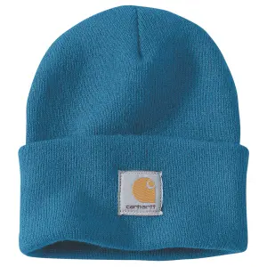 Carhartt A18 Knit Cuffed Beanie Marine Blue