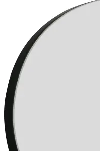 MirrorOutlet Tear Drop Frameless Glass Wall Mirror 47" X 18" (120CM X 45CM)