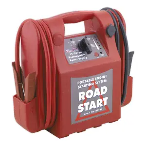 Sealey 3200A 1600A 12/24V RoadStart Emergency Jump Starter For 8 Cylinders RS105