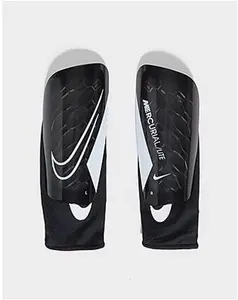 Nike Mercurial Lite Shin Guards - Black - Size S -