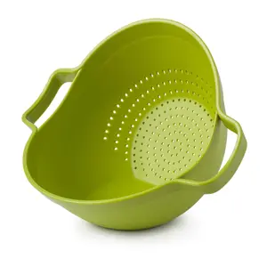 Zeal Drain & Serve Colander, Lime