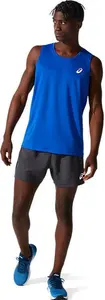 ASICS Core Singlet | Running Tank Tops | Men | Blue | Size: XL