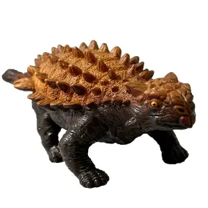 Bwnh 31 CM Dinosaur Saichania ankylosaurid Jurassic Soft Dino Toy