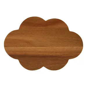 Interiors by Premier Large Cloud Chopping Board, Thick and Durable Cutting Board for Kitchen Worktops, Kitchen Chopping Board