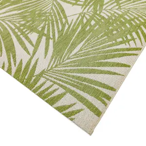 Asiatic Patio PAT15 Green Palm Outdoor Rug-80cm X 150cm