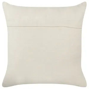 Set of 2 Cushions HAZEL Cotton 45 x 45 cm Geometric White