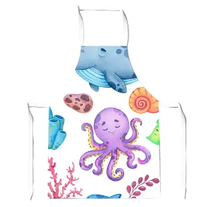 Children's Sea Life Design Apron