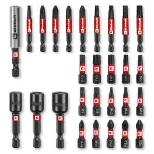 Einhell Universal Impact Drill Bit Set 28 Pieces With S-CASE Box KWB Accessory