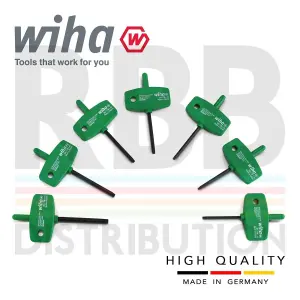 Wiha L-Key Torx Allen Key Work Bench Stand 7pcs Flag Handle T6 To T20 25624