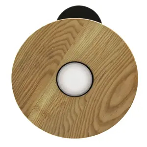 Luminosa Ter LED Pendant Lamp 12W 1120Lm 3000K Wood