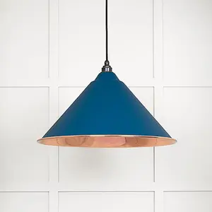 Smooth Copper Hockley Pendant in Upstream