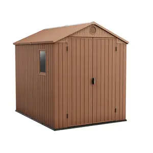 Keter Darwin 6 ft. W x 8 ft. D Apex Outdoor Garden Shed