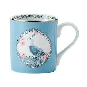 Mikasa Peacock 280ml Straight-Sided Mug