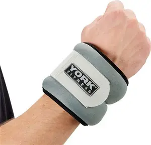 York Soft Ankle And Wrist Weights 2 X 1Kg