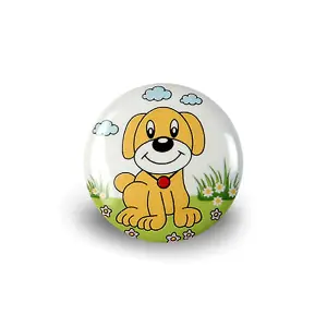 DecorAndDecor - BIMBA Kids Dog Ceramic Decorative Cupboard Drawer Knobs Porcelain - Pair