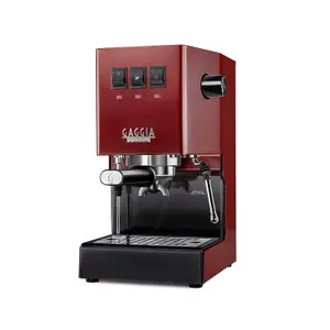 Gaggia Classic Evo Pro 2023 Manual Espresso Coffee Machine, Red