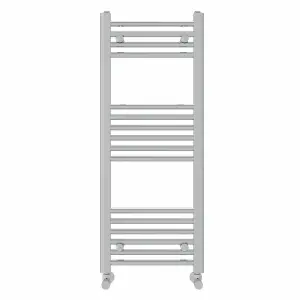 Right Radiators 1000x400 mm Straight Heated Towel Rail Radiator Bathroom Ladder Warmer Chrome