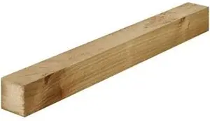 Rough Sawn Treated Whitewood Stick Timber (l)1.8m (w)50mm (T)47Mm, Pack Of 8