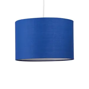 First Choice Lighting Navy Blue 25cm Ceiling Light Shade