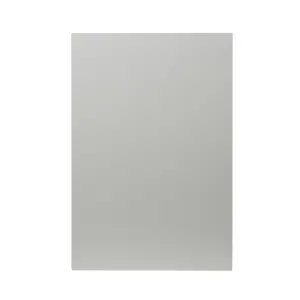 GoodHome Alpinia Matt grey painted wood effect shaker Standard End support panel (H)870mm (W)590mm