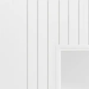 Aria White Glazed Internal Laminate Door