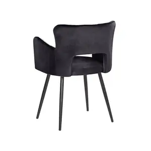 Kirssy Upholstered Dining Chair Black