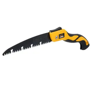 TOUGH MASTER Pruning Saw Three-Sided Grinding Folding Saw Blade SK5 Steel - 180 Millimetres (TM-FPS73)