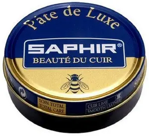 Saphir Beaute Du Cuir Pate De Luxe High Gloss Shoe Polish (Black)