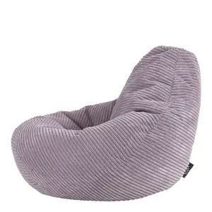 icon Kids Dalton Corduroy Bean Bag Chair Lavender Purple Childrens Bean Bags