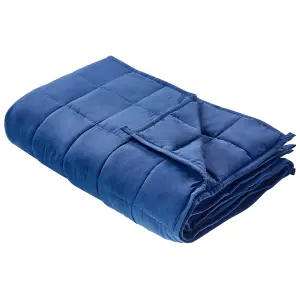 Weighted Blanket NEREID 120 x 180 cm Navy Blue