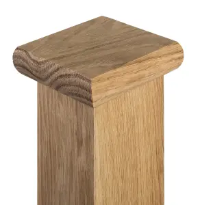 Cambridge Oak Newel Cladding Post Cap