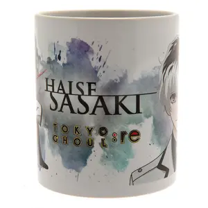 Tokyo Ghoul Re Haise Sasaki Mug White/Black/Grey (One Size)