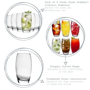 LAV - Empire Highball Glasses - 510ml - Pack of 6