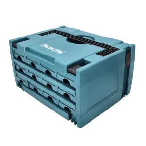 Makita P-84327 MAKPAC 12 Drawer Stacking Connector Tool Case TYPE 3 + 12 Draws