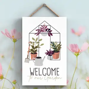 Garden Welcome Signs and Plaques