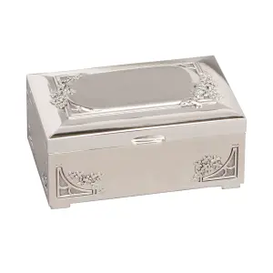 Sophia  Gift Boxed silver Plated Trinket Box