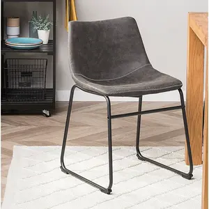 Yorba Linda Upholstered Dining Chair (Set of 2) Grey