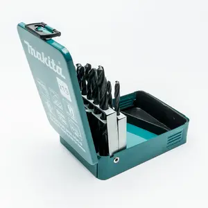 Makita D-54081 Metal HSS-R Drill Bit Set - 19 Piece