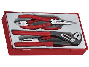 Teng TT440 Mega Bite Pliers Set, 4 Piece