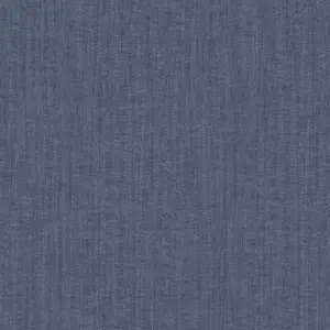 Galerie Luxe Blue Texture Effect Plain Smooth Wallpaper