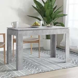 Aatos Dining Table Old Wood / Concrete Grey / 76cm H x 120cm W x 60cm D